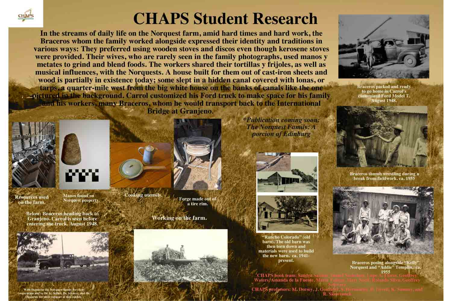 CHAPS Student Presentation for The Norquest Family 2